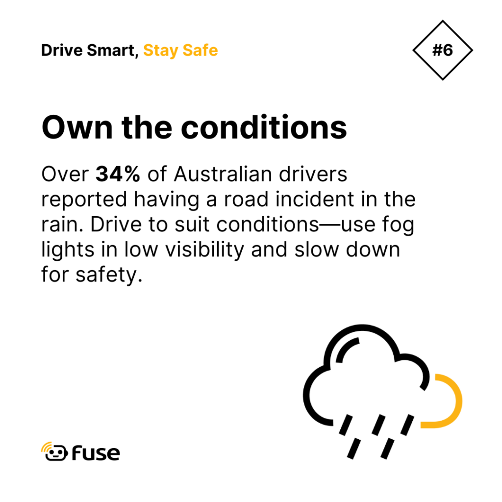 Fuse Fleet Safety Tip 6 - Own the conditions image.