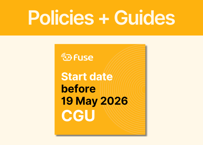 Thumbnail image for Fuse Fleet policies and guides before 19 March 2026 - CGU