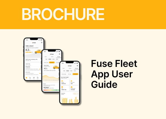 Title for Fuse Fleet Brochure - App User Guide